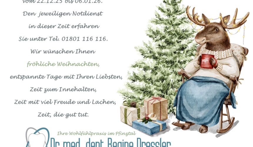 Weihnachtsurlaub 2025